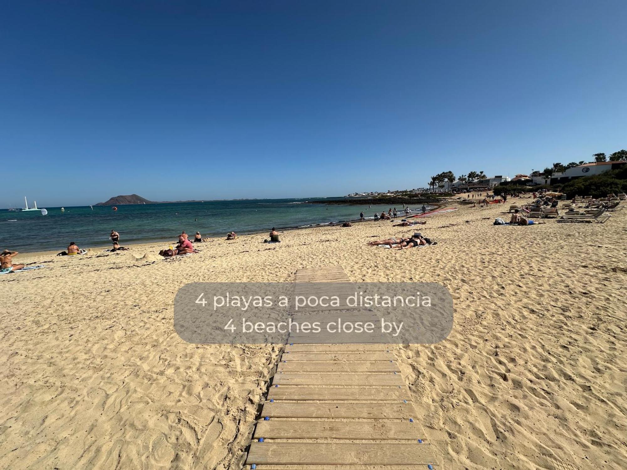 Basa Paradise - Piscina, Terraza, Wifi Y Parking Corralejo Bagian luar foto
